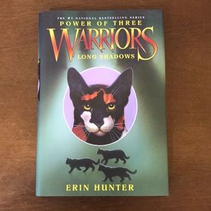 3/$20 📚 Power of Three Warriors, Long Shadows, Erin Hunter, Hardcover